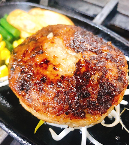 六白黒豚のトンバーグ