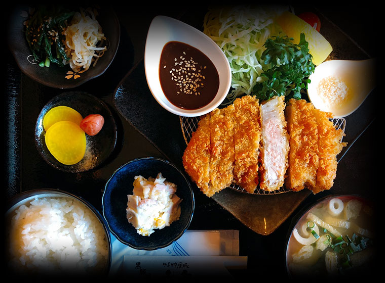 六白黒豚とんかつ定食